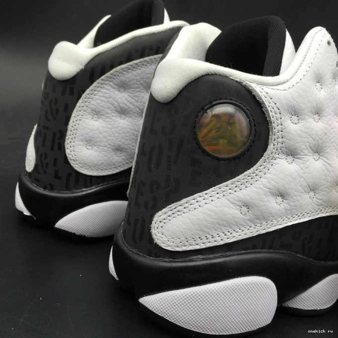 Rep Onekick JORDAN 888164-112 13 white black RETRO 